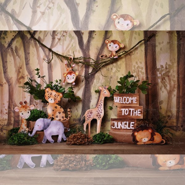 0018 BABY PHOTOGRAPHY BACKDROPS - FABRIC (PRE-ORDER)