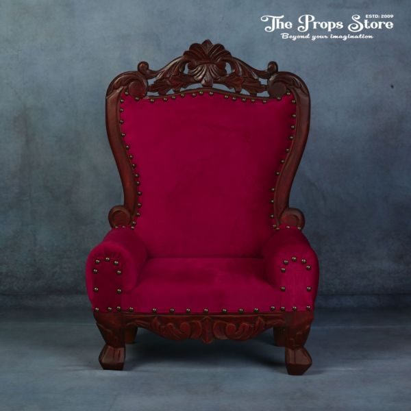 KING CHAIR RED