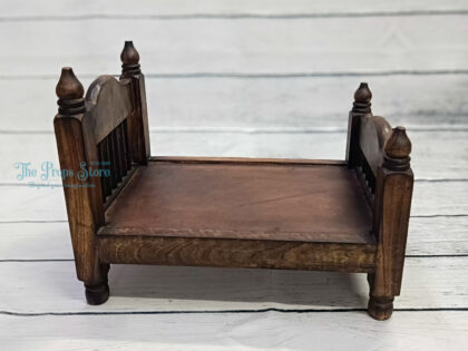 WOODEN BABY BED