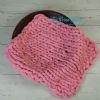 WOOLEN KNIT CHUNKY LAYER PINK