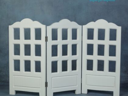 FENCING 3 PART WHITE