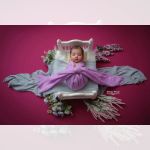 WOODEN BABY BED WHITE - Image 3