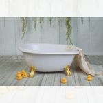 BABY BATH TUB GOLDEN LEG