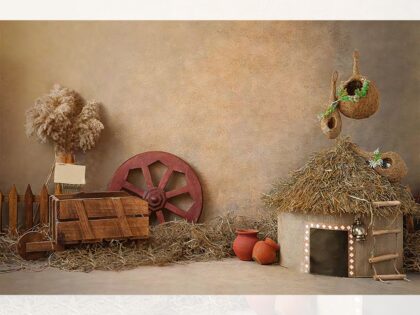 VILLAGE THEME BACKDROP -1