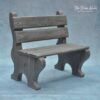 WOODEN BABY BENCH GREY