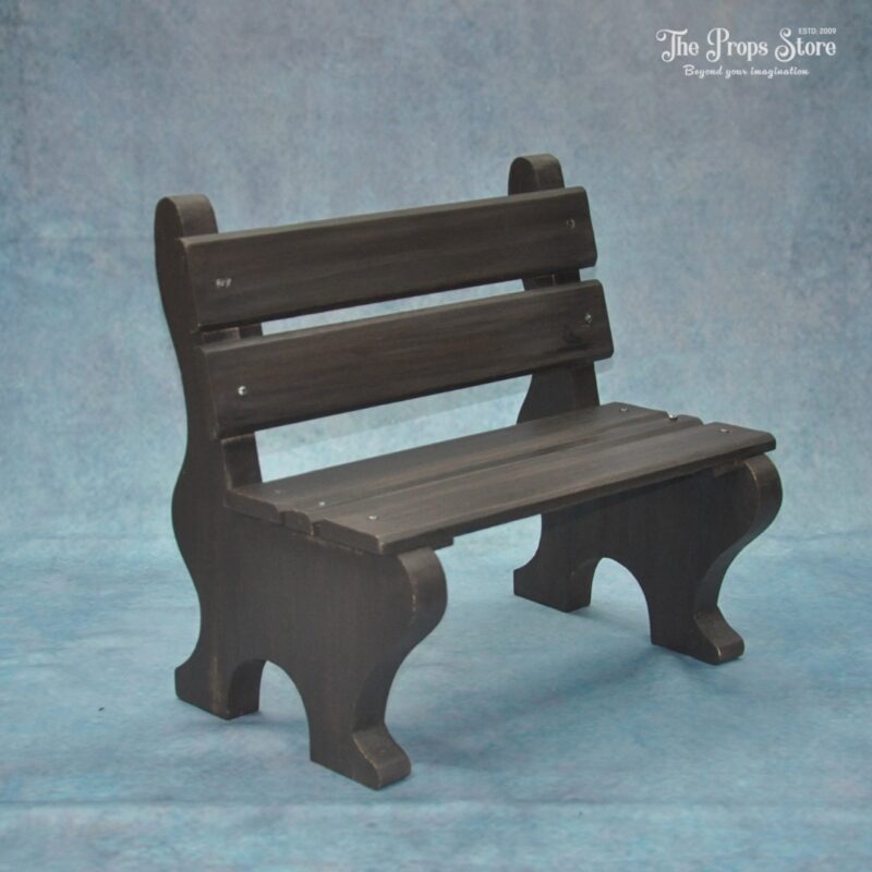 WOODEN BABY BENCH BROWN