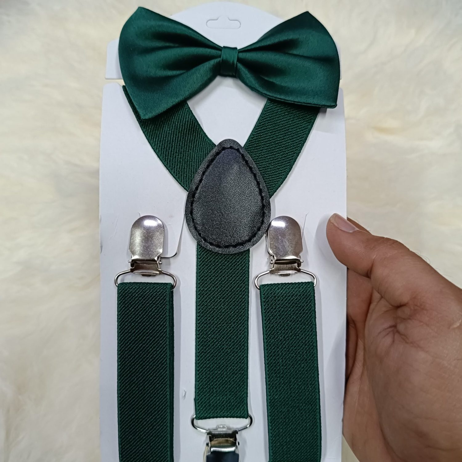 SUSPENDER WITH BOW