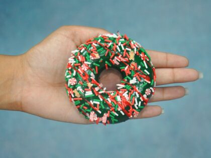 small donut green
