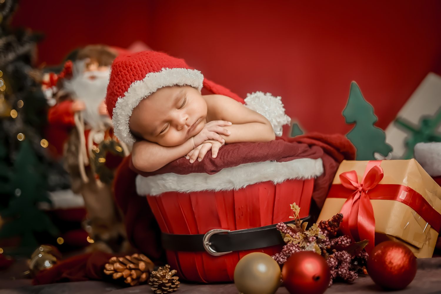 Chrismas bowl set - Image 2