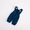 BABY KNITED SUSPENDER OUTFIT(BLUE)