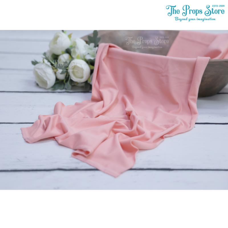 JERSEY WRAP NEWBORN PINK