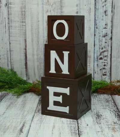 APPLE BOX 3 PCS BROWN