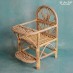 Rustic Cane High Chair