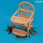 Rustic Cane High Chair - Image 6
