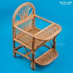 Rustic Cane High Chair - Image 4