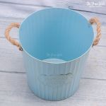 METAL FLOWER BUCKET (NEWBORN)