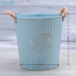 METAL FLOWER BUCKET (NEWBORN)