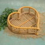 CANE HEART-SHAPED POSING BASKET - Image 3