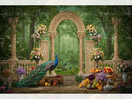 KRISHNA JANMASHTAMI THEME BACKDROP - 22