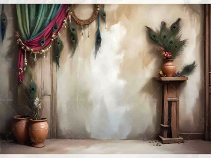 Krishna Theme Backdrops - 16