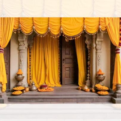 Krishna Theme Backdrops - 16