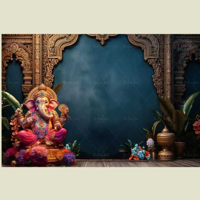  GANESH CAHTURTHI THEME BACKDROPS,, GANESH, GANESHA, GANPATI,