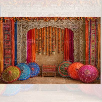 Navratri - Baby Printed Backdrops