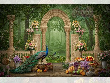 Navratri Theme Backdrops