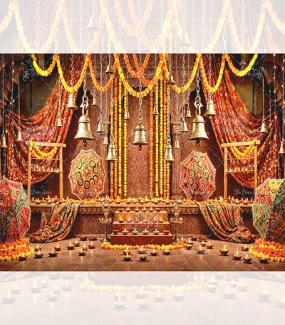 Navratri Theme Backdrops