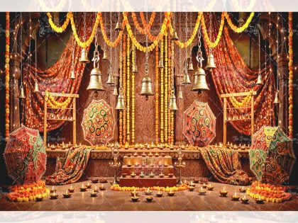 Navratri Theme Backdrops