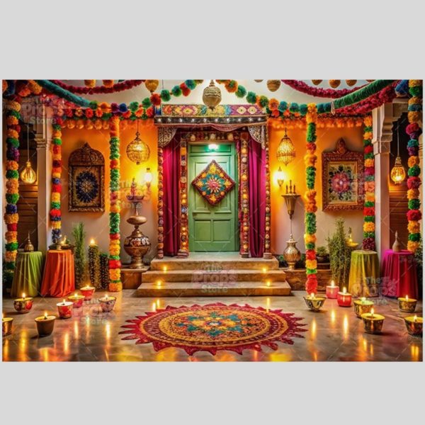 DIWALI BACKDROP- 008