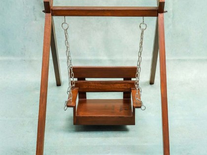 Wooden Baby Swing