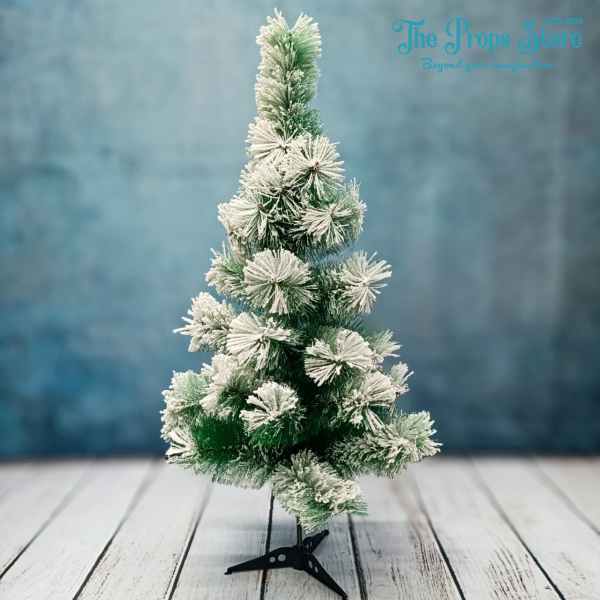 Snow-Frosted Christmas Tree