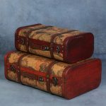 Vintage Bag 2pc Set Prop - Image 2