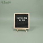 NUMERIC BOARD WITH STAND