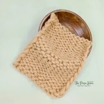 WOOL KNIT CHUNKY LAYER  LITE BROWN - Image 4