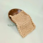 WOOL KNIT CHUNKY LAYER  LITE BROWN - Image 5