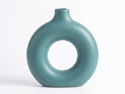 FLOWER POT PETROL BLUE