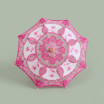 LACE UMBRELLA SMALL- PINK - Image 2