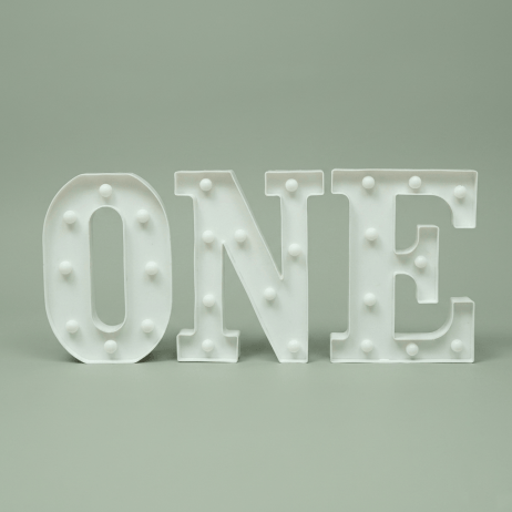 LED LIGHT SIGN ONE