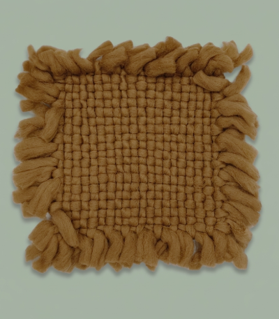 MARINO WOOL PINEAPPLE LAYER BROMN