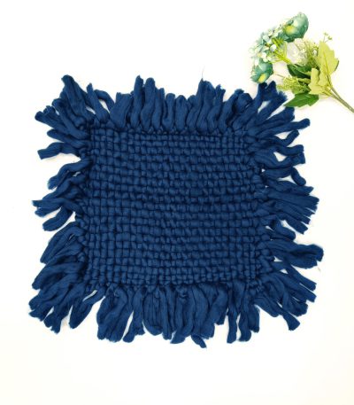 MARINO-WOOL-PINEAPPLE LAYER NEVY-BLUE