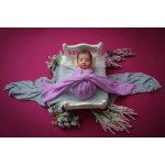 WOODEN WHITE BED - Image 2