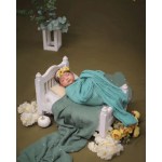 WOODEN WHITE BED - Image 6