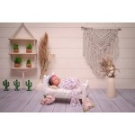 WOODEN WHITE BED - Image 8